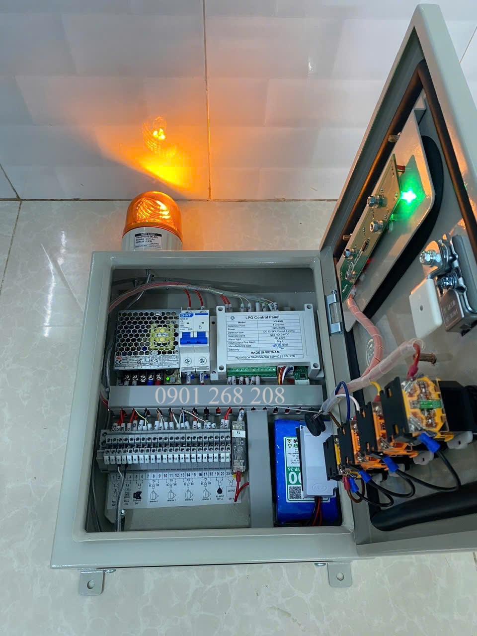 tu bao ro gas co ac quy du phong